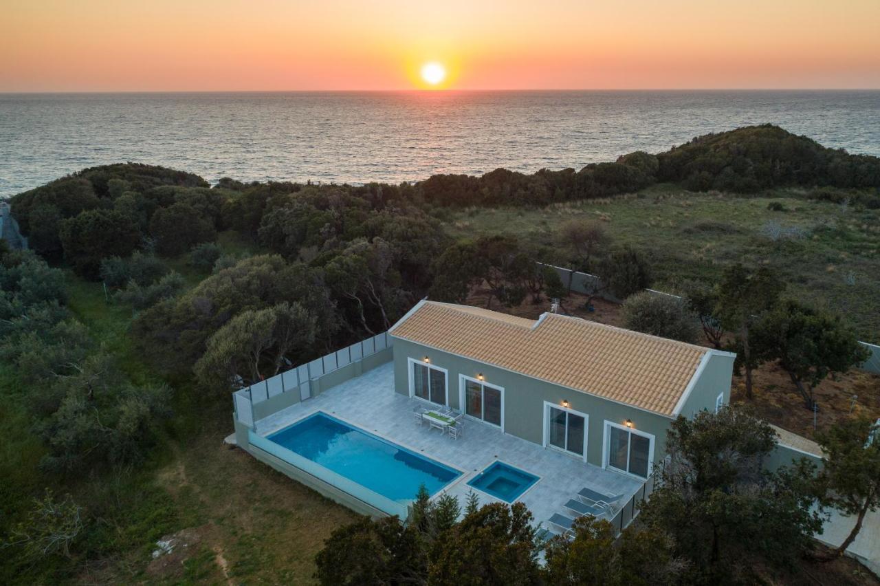 Villa Alonaki Bay Halikounas Bagian luar foto