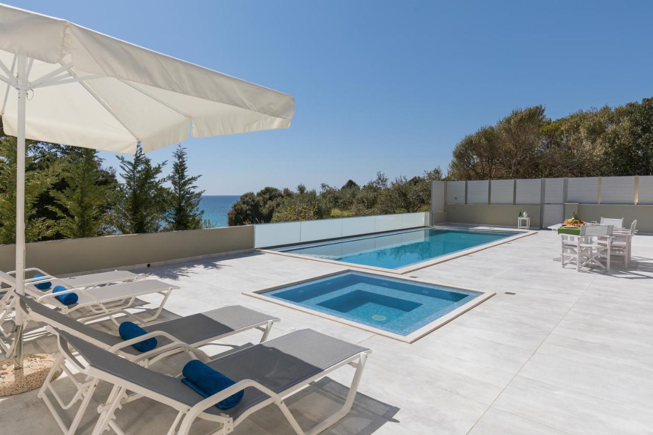 Villa Alonaki Bay Halikounas Bagian luar foto
