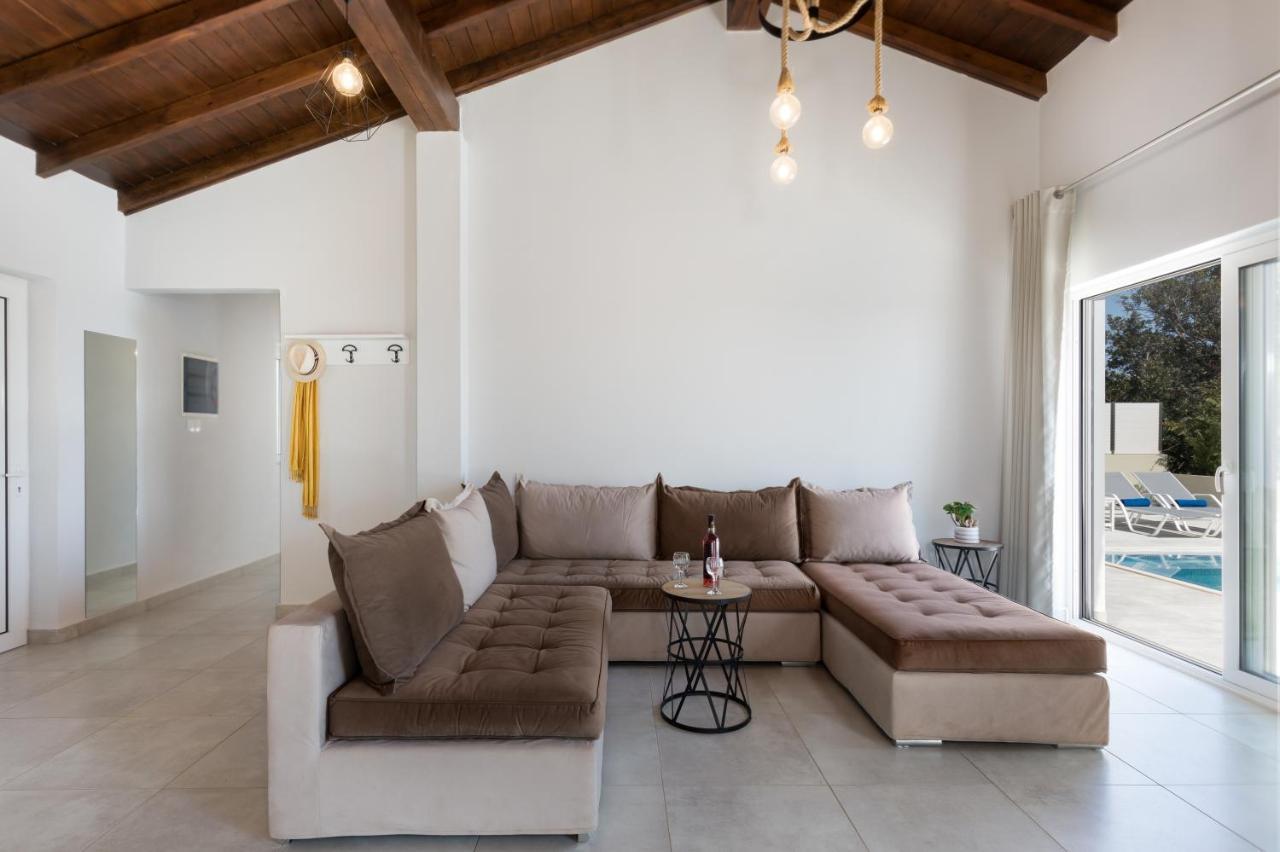 Villa Alonaki Bay Halikounas Bagian luar foto