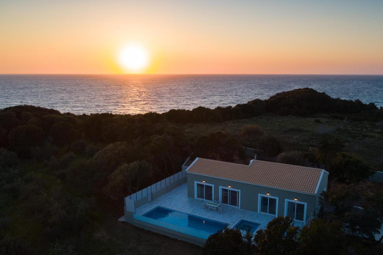 Villa Alonaki Bay Halikounas Bagian luar foto
