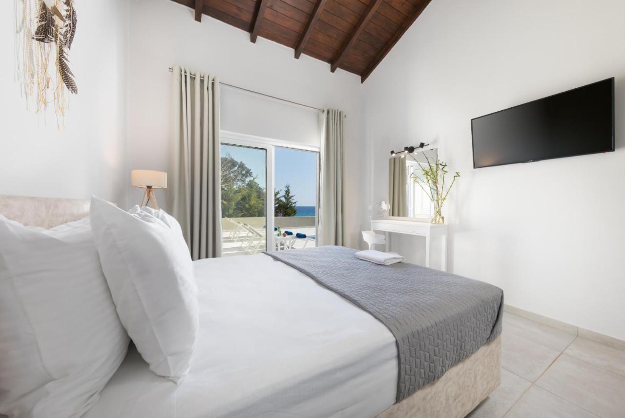 Villa Alonaki Bay Halikounas Bagian luar foto